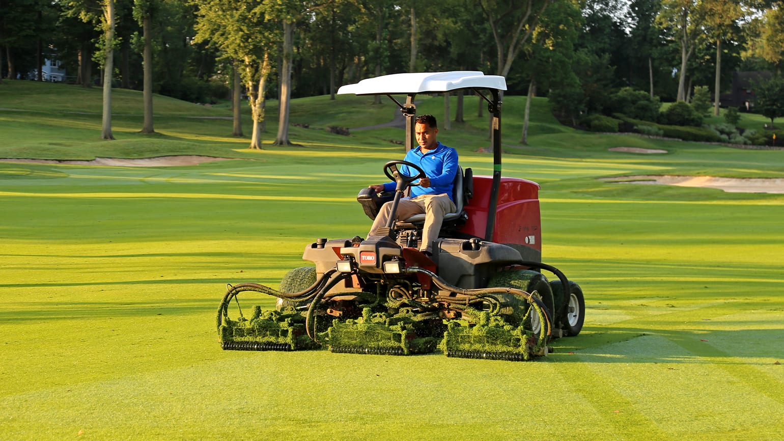 Course Maintenance and Overseeding in Belek 2021